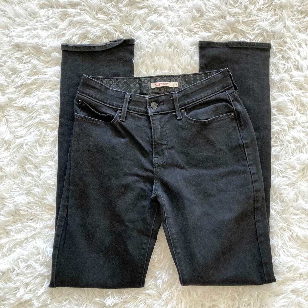 Levi’s 525 The Perfect Waist Straight Y2K Jeans - Picture 1 of 6